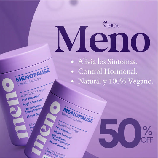 MENO  SOLUCIÓN NATURAL PARA LA MENOPAUSIA