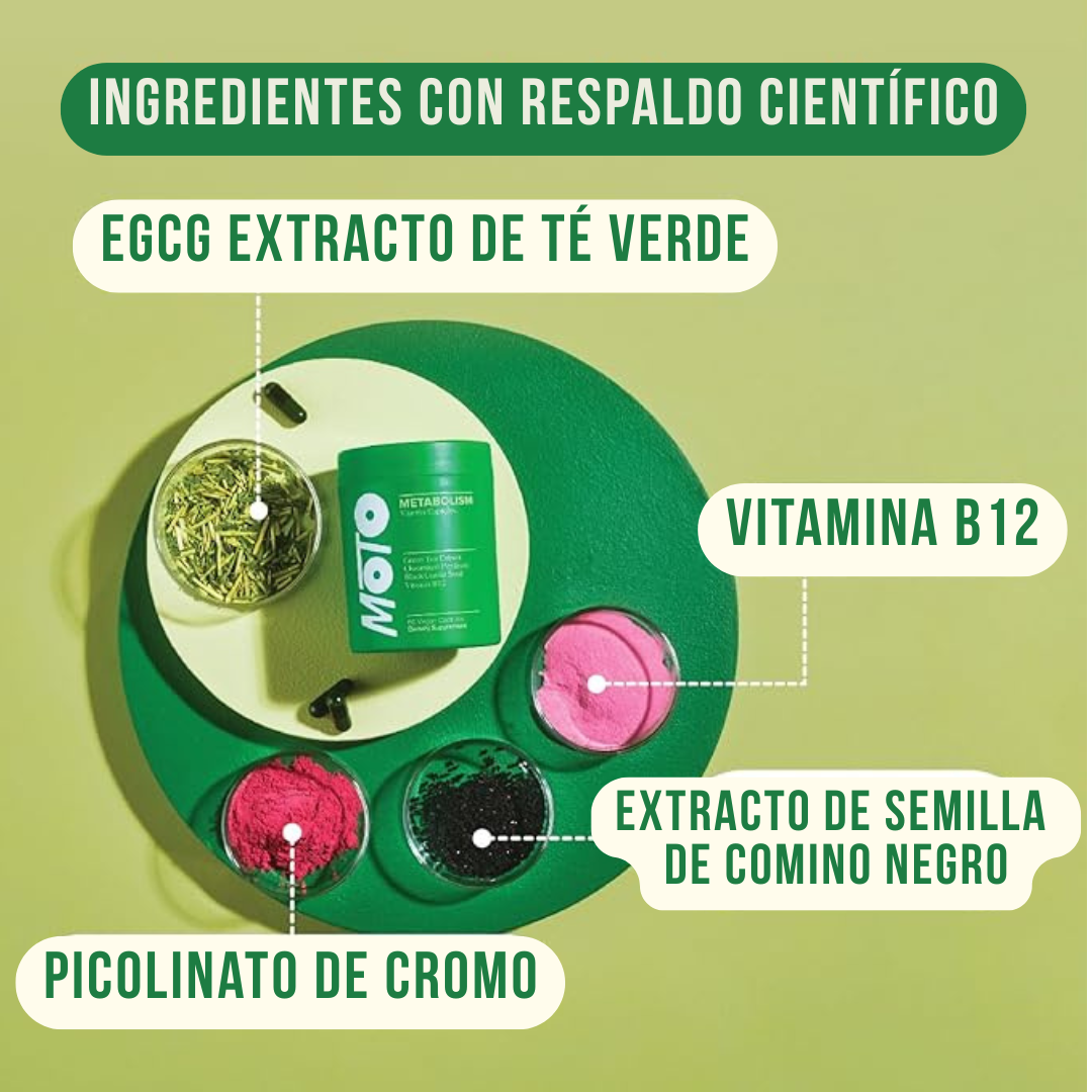 Moto Acelera tu metabolismo en 7 días