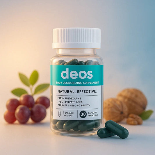 DEOS DESODORIZANTE CORPORAL 30 CAPSULAS VEGETALES