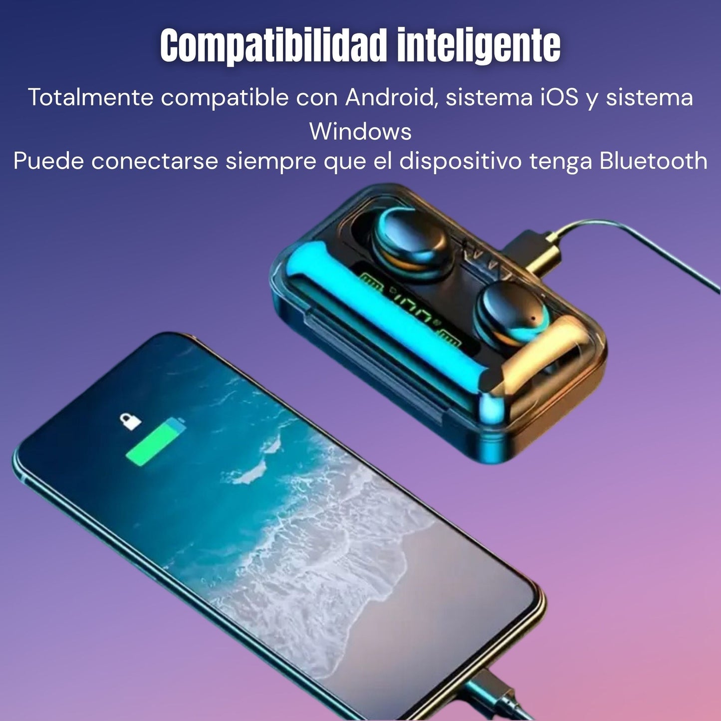 Audifonos bluetooth Resistentes al agua