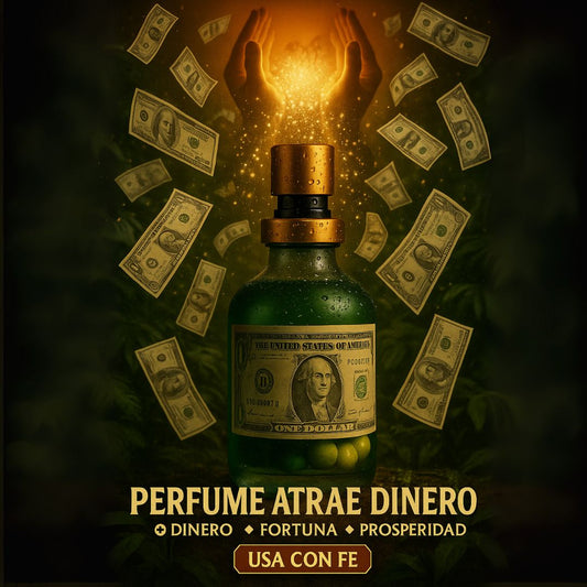 PERFUME DOLAR +AMULETO+ORACION