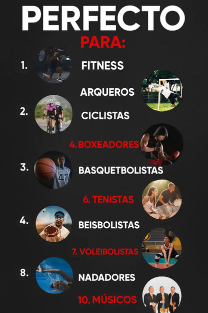 Kit Ejercitador Hand Grip 5 en 1