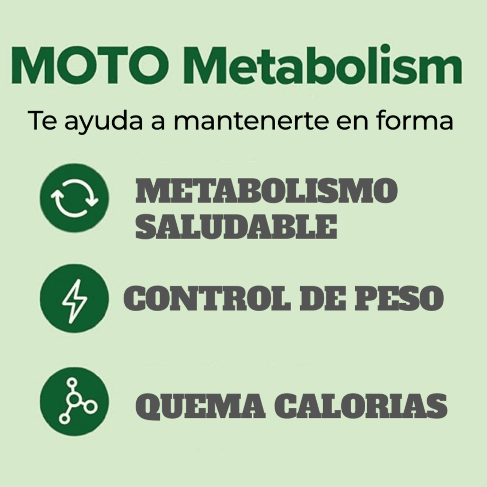 Moto Acelera tu metabolismo en 7 días