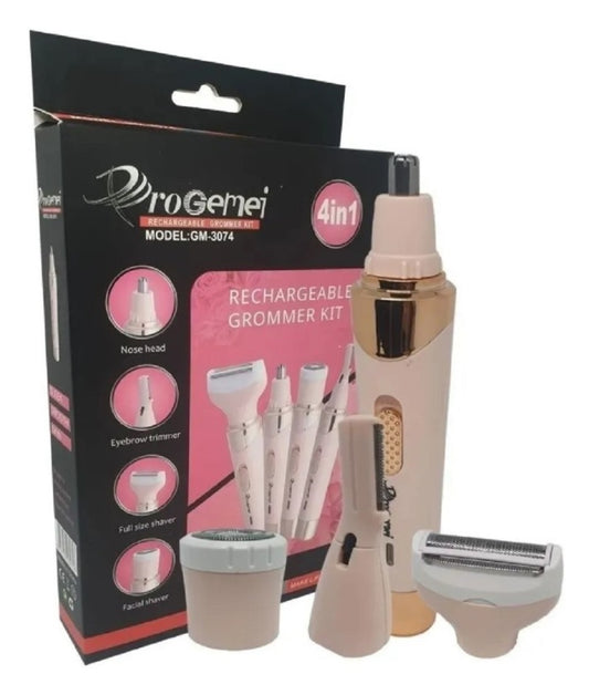Depiladora Facial y Corporal 4 en 1