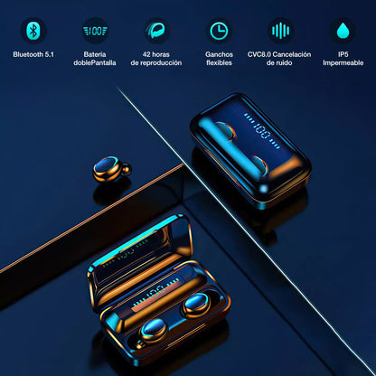Audifonos bluetooth Resistentes al agua