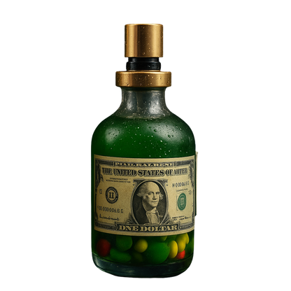 PERFUME DOLAR +AMULETO+ORACION